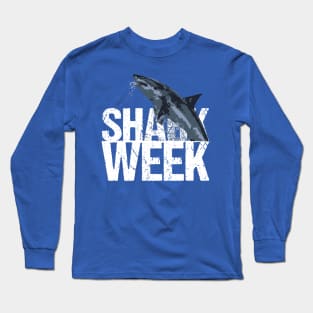 Shark Week Long Sleeve T-Shirt